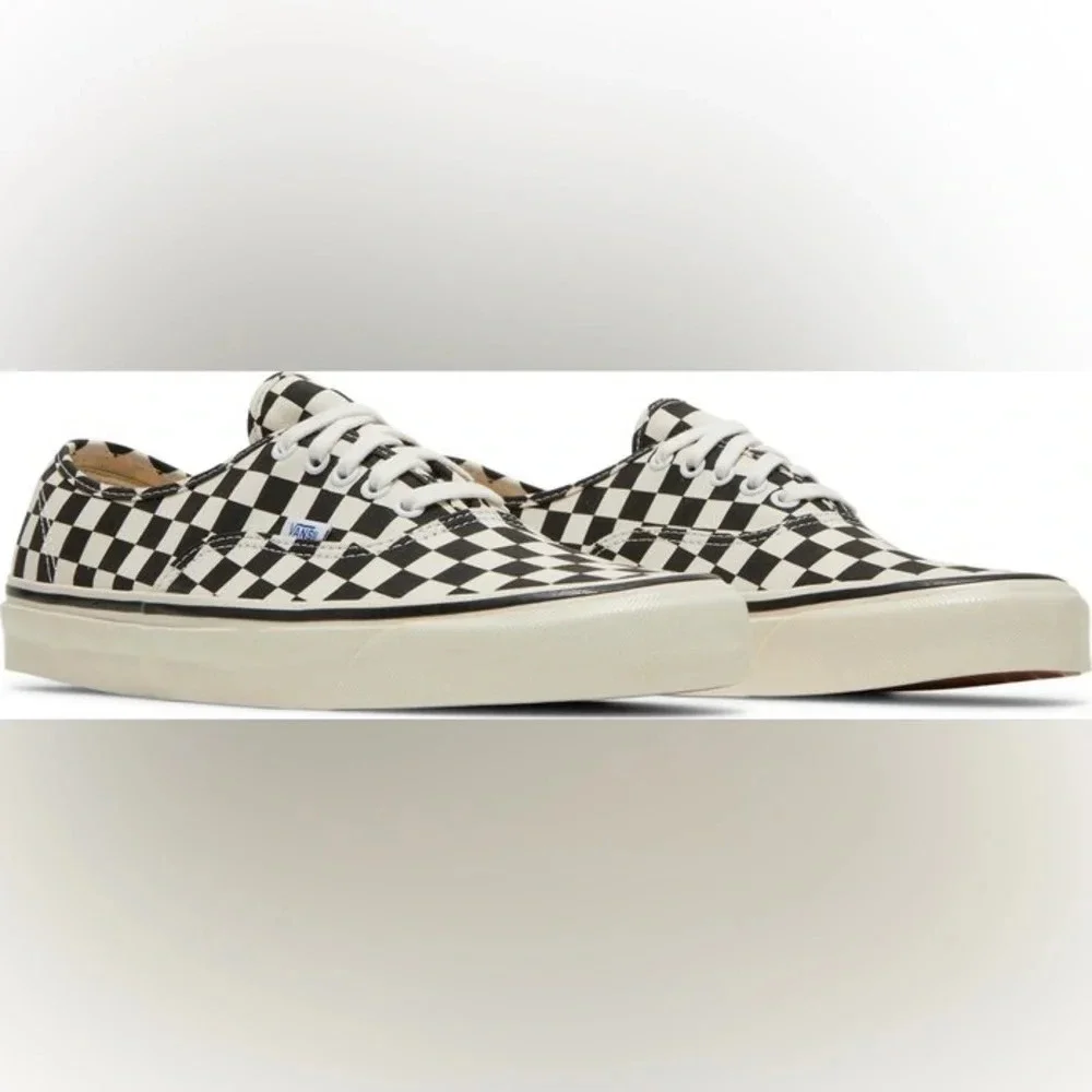 Vans Authentic Reissue 44 LX Checkerboard‎ Low Top Lace-up Sneaker - M3.5/W5.0